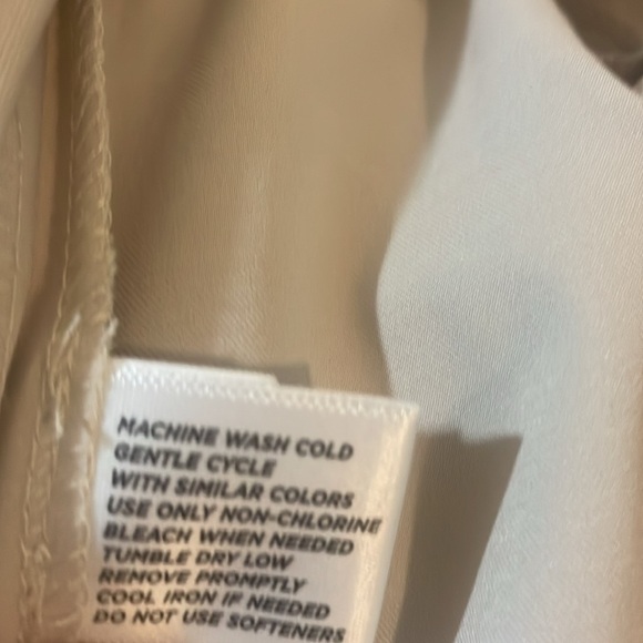 LADY HAGEN Women’s Tan Skort Skirt Pockets Side Slits Size 14 - Picture 14 of 14